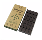 Шоколад на меду Горький 70%какао 85гр с морской солью Гагаринские мануфактуры