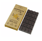 Шоколад на меду Горький 70%какао 85гр с натуральной ванилью Гагаринские мануфактуры