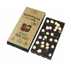 Шоколад на меду Горький 70% какао с фундуком 85гр Гагаринские мануфактуры